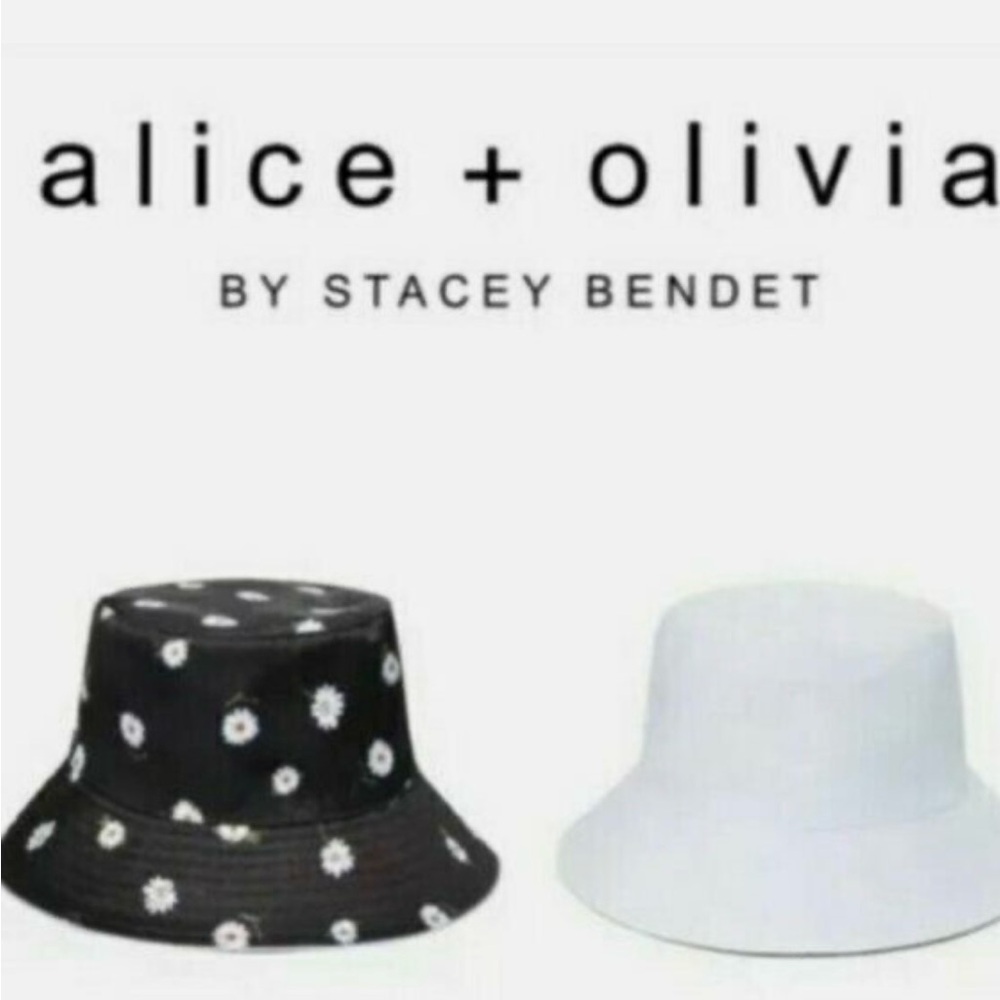 Alice + Olivia reversible bucket hat by Stacey Bendet